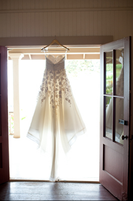 bridal dress in Maui